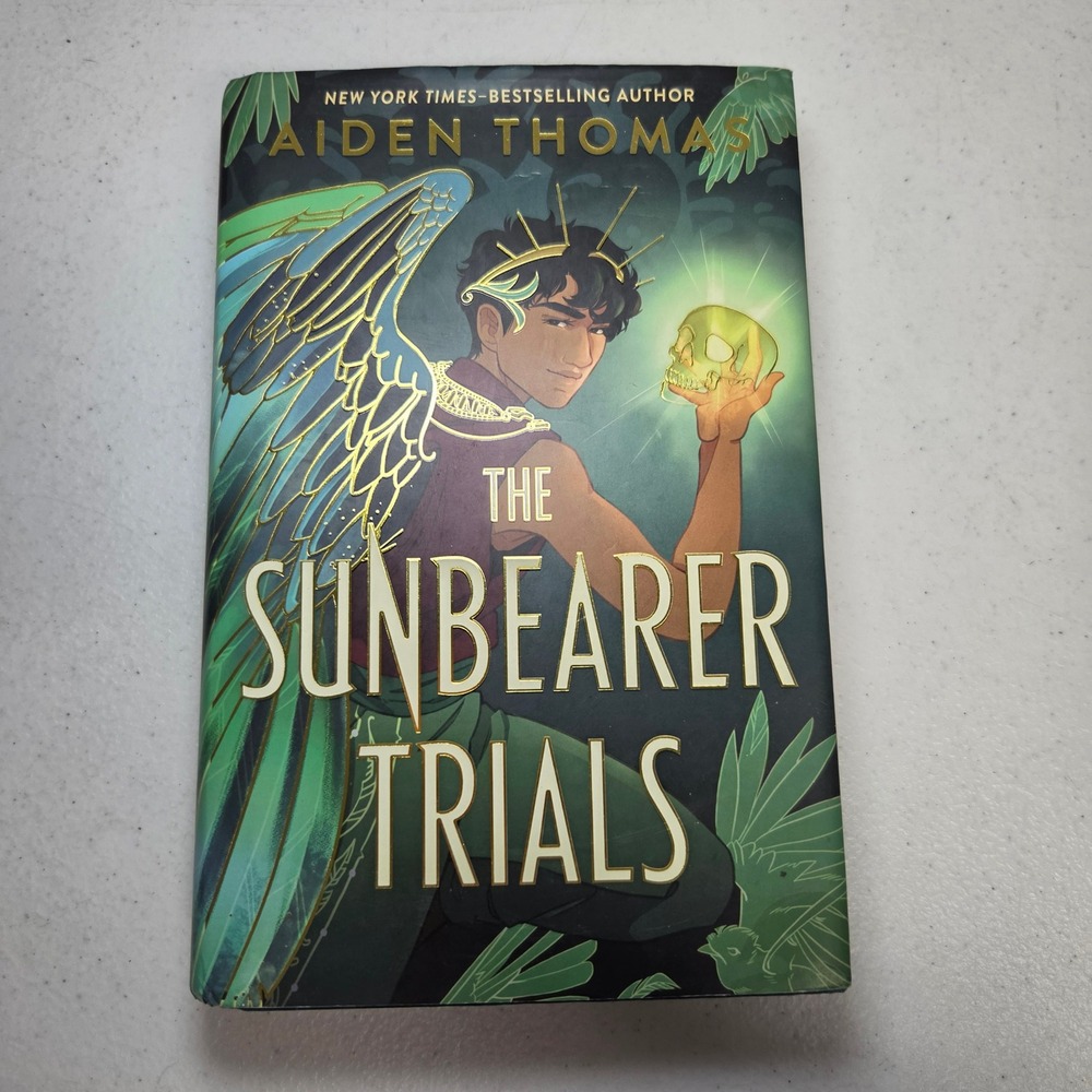 The Sunbearer Trials Aiden Thomas Hardcover First Edition 2022 YA Fantasy